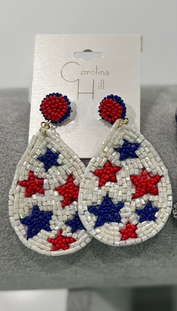 Star Beaded Earrings