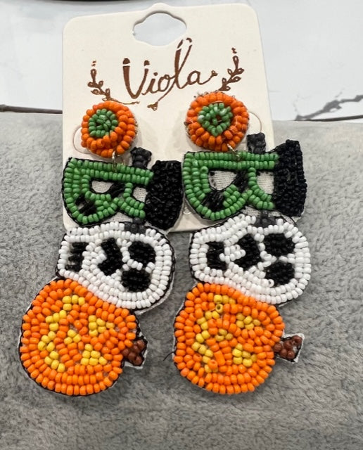 Boo Character Earrings