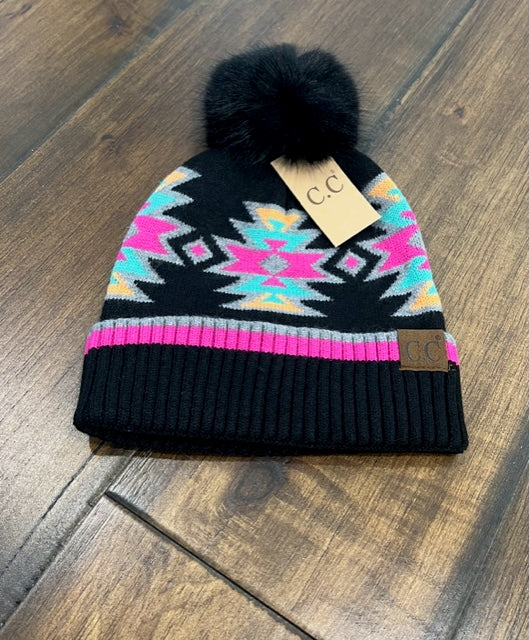 Western Pom Beanie