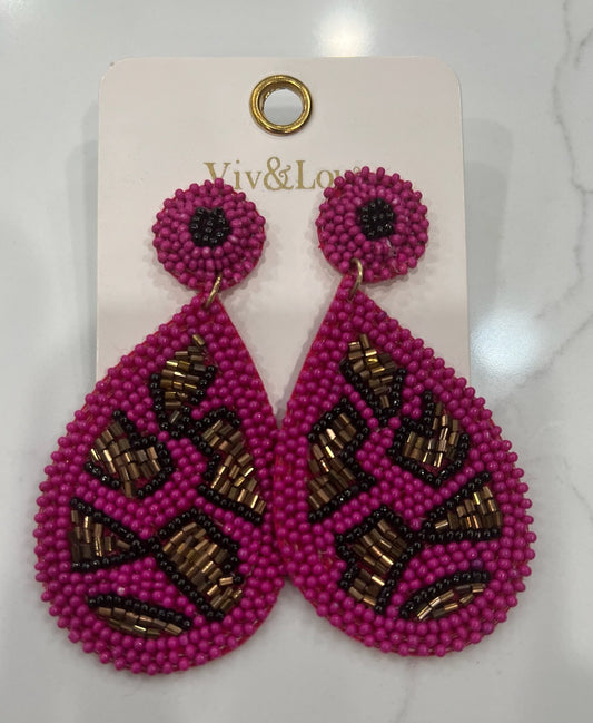 Cami Leopard Earrings