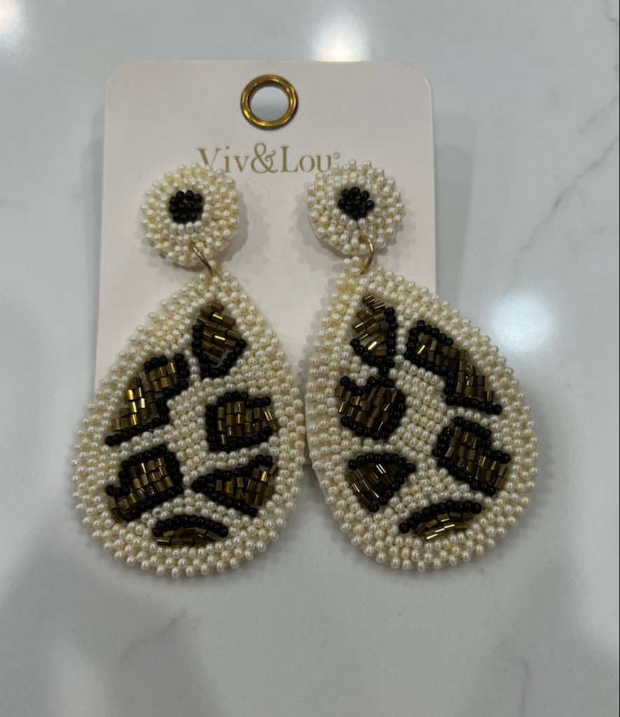 Cami Leopard Earrings