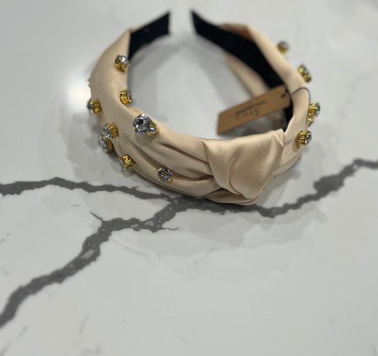 Jewel Knotted Headband